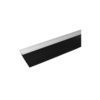 Weather Defender Rubber Draught Excluder 2500mm For Garage Doors Medium 50mm