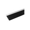 Weather Defender Rubber Draught Excluder 2500mm For Garage Doors Large 75mm